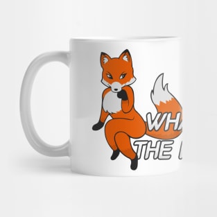 What does the fox say? Mug